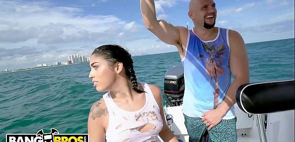  BANGBROS - Cuban Hottie, Vanessa Sky, Gets Rescued At Sea By Jmac